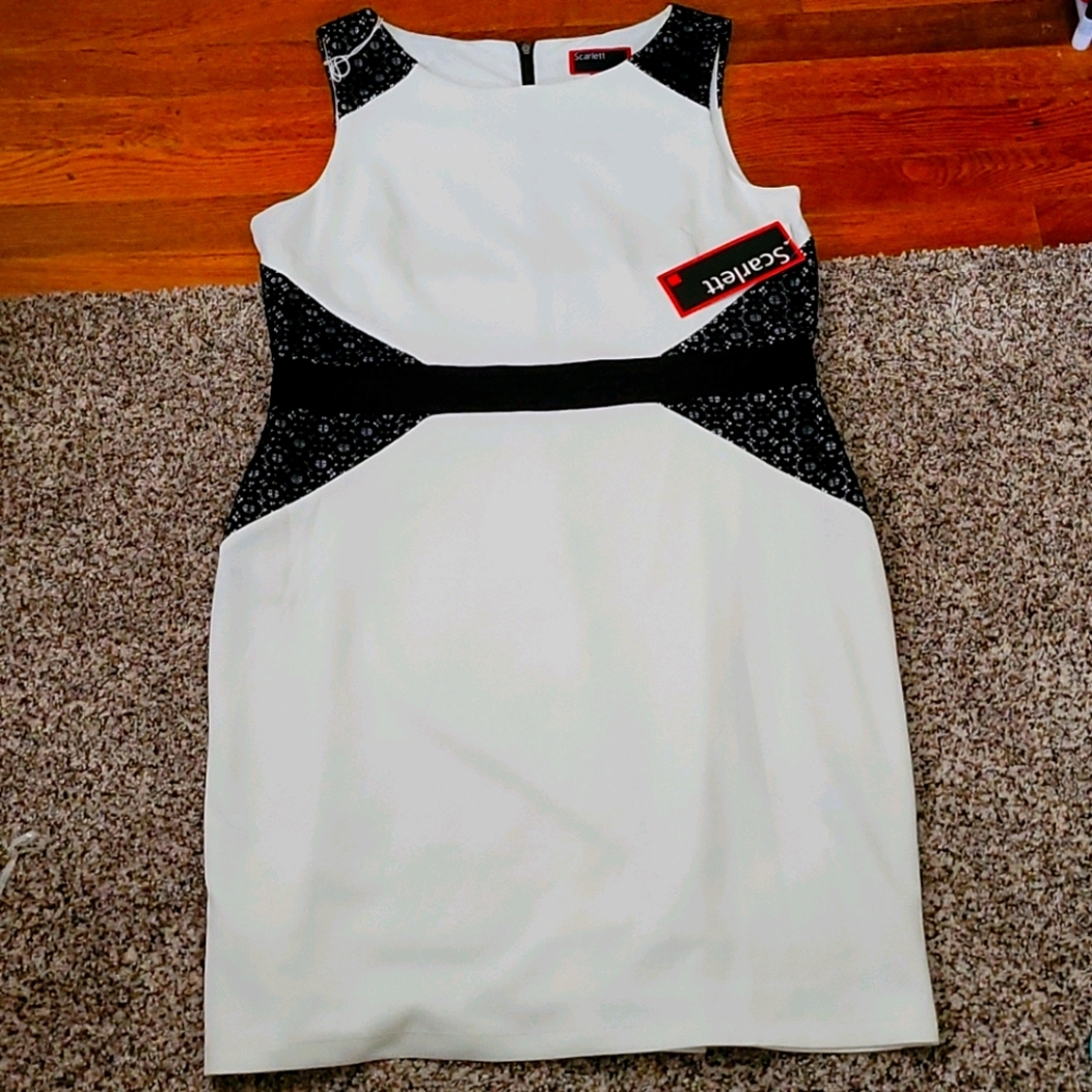 NWT Scarlett brand ivory dress